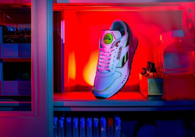 Reebok kombiniert Classic Leather und Pump Technologie fur den neuen